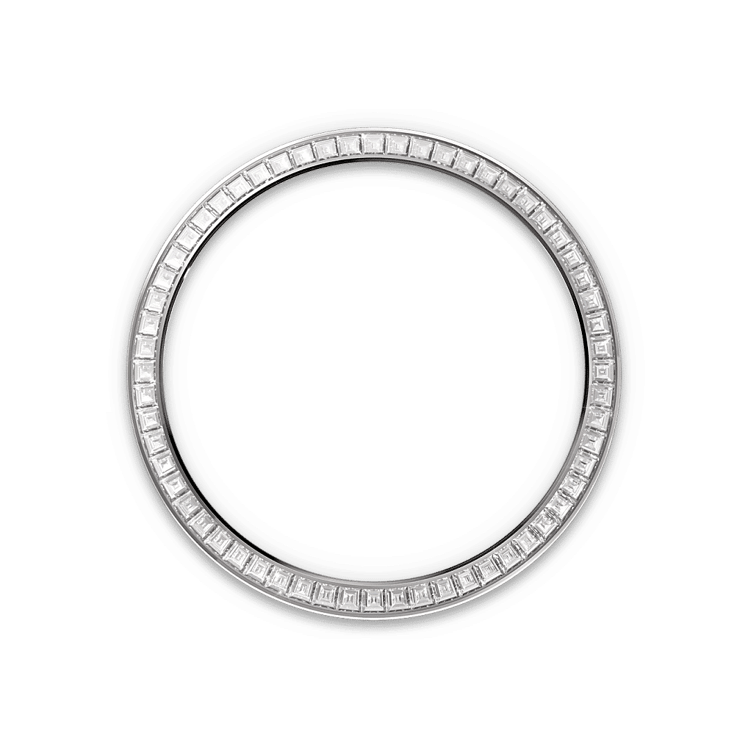 Rolex Day-Date 36 in 18 Karat Weißgold mit Diamanten, M128399TBR-0029 – Juwelier Weinmayr – Diamantbesetzte Lünette