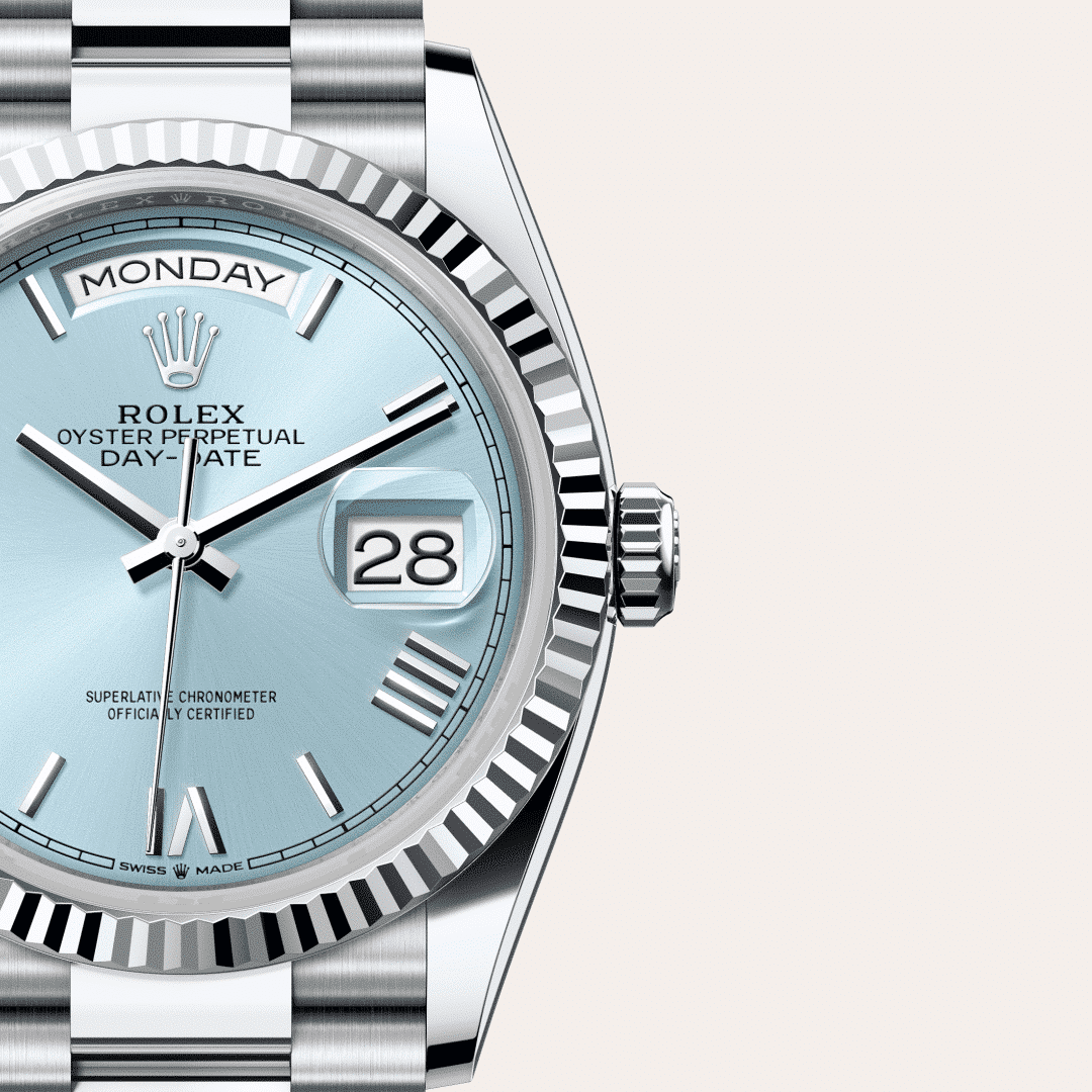 Rolex Day-Date 36 in Platin, M128236-0018 – Juwelier Weinmayr – Galerie 3