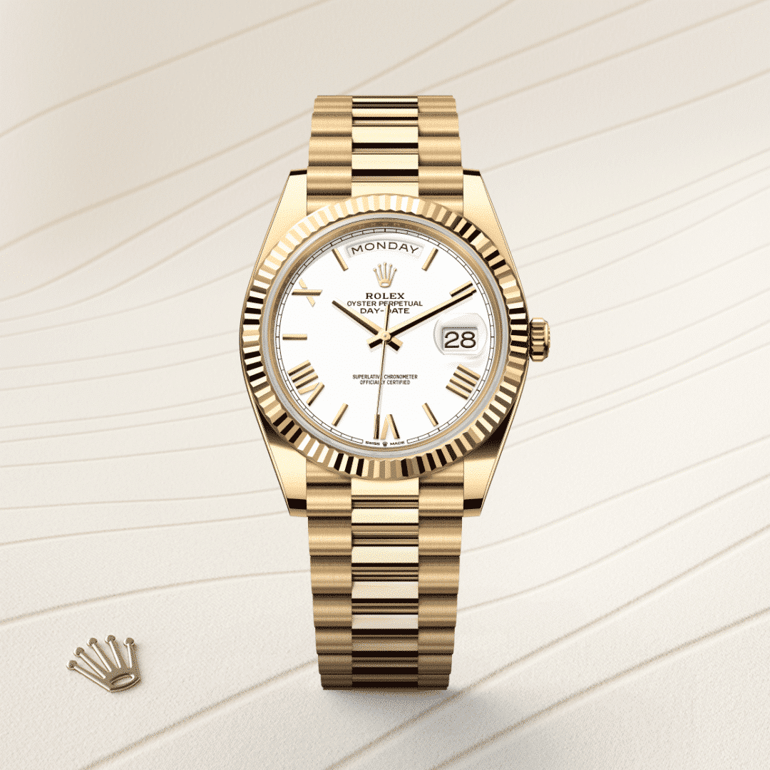 Rolex Day-Date 40 in 18 Karat Gelbgold, M228238-0042 – Juwelier Weinmayr – Galerie 1