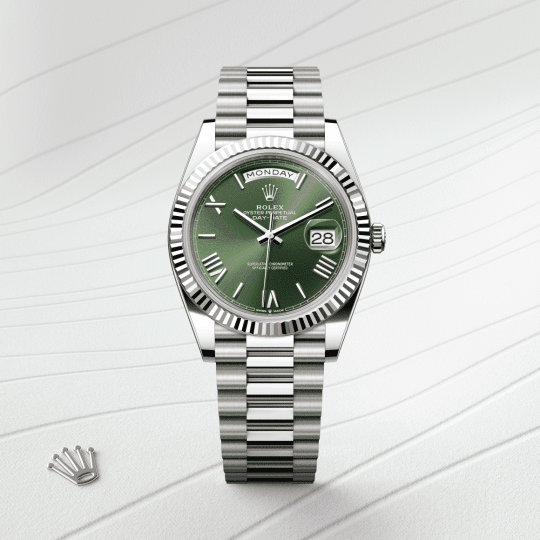 Rolex Day-Date 40 in 18 Karat Weißgold, M228239-0033 – Juwelier Weinmayr – Galerie 1