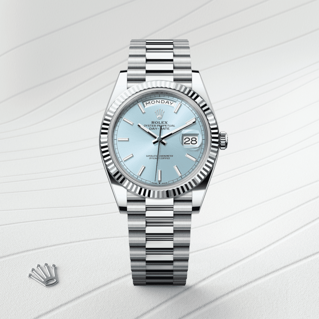 Rolex Day-Date 40 in Platin, M228236-0018 – Juwelier Weinmayr – Galerie 1