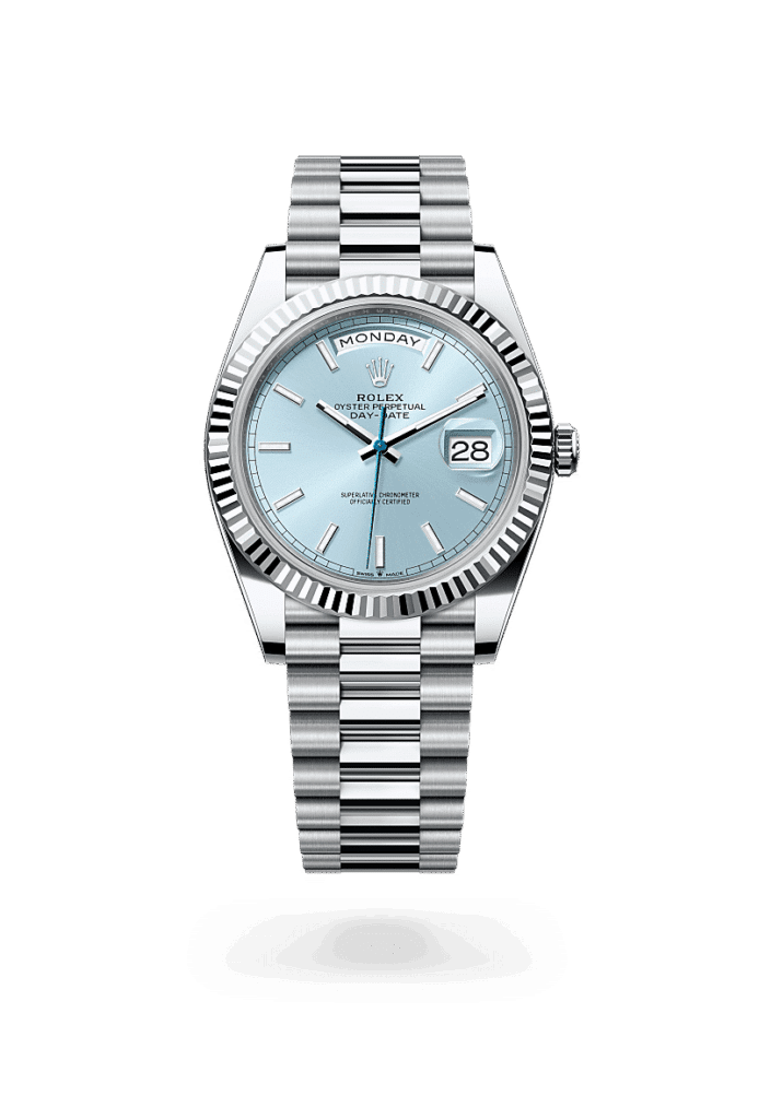 Rolex Day-Date 40 in Platin, M228236-0018 – Juwelier Weinmayr