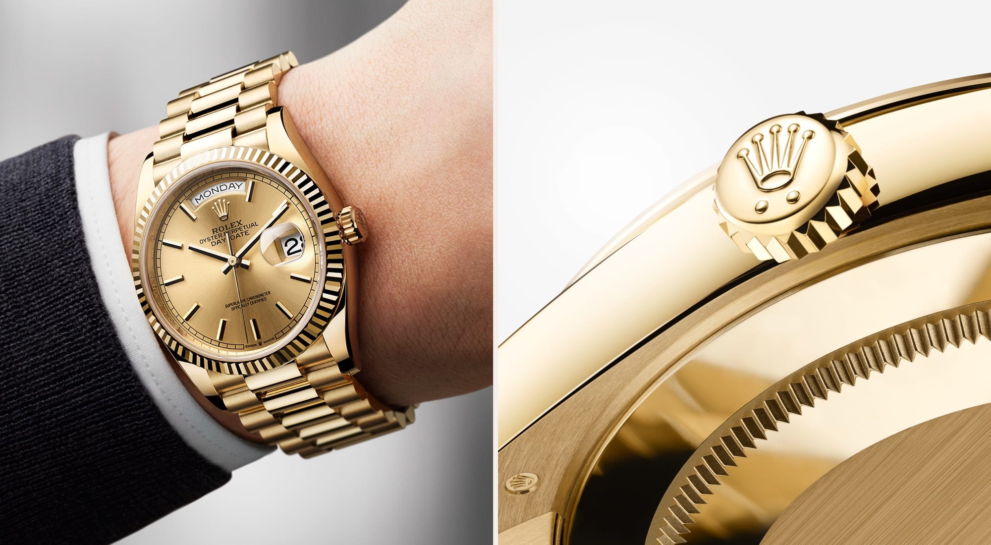 Rolex Day-Date Modelle – Juwelier Weinmayr – Markenbotschafter