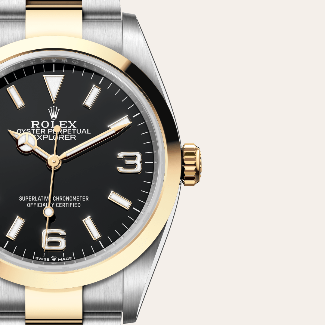 Rolex Explorer 36 in Edelstahl Oystersteel und Gelbgold, M124273-0001 – Juwelier Weinmayr – Galerie 3