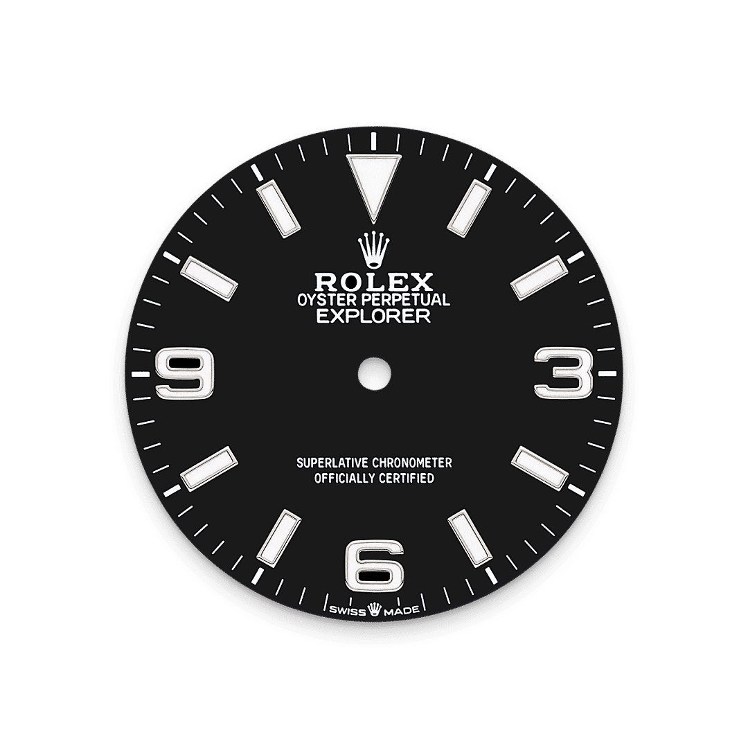 Rolex Explorer 40 in Edelstahl Oystersteel, M224270-0001 – Juwelier Weinmayr – Schwarzes Zifferblatt