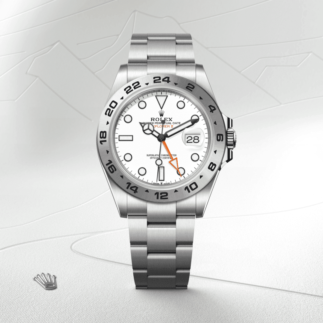 Rolex Explorer II in Edelstahl Oystersteel, M226570-0001 – Juwelier Weinmayr – Galerie 1