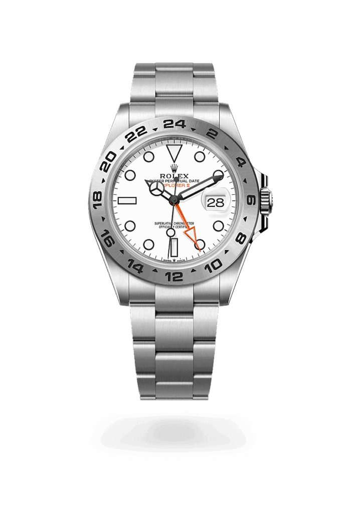 Rolex Explorer II in Edelstahl Oystersteel, M226570-0001 – Juwelier Weinmayr
