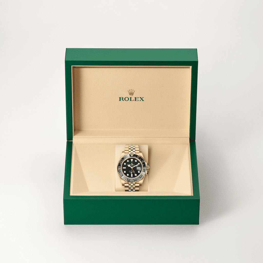 Rolex GMT-Master II in 18 Karat Gelbgold, M126718GRNR-0001 – Juwelier Weinmayr – Galerie 2
