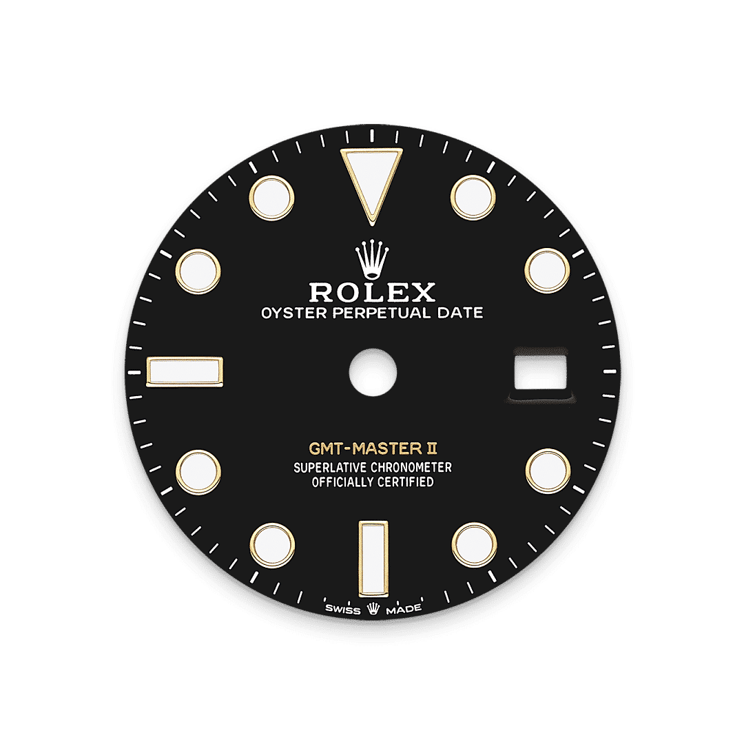 Rolex GMT-Master II in 18 Karat Gelbgold, M126718GRNR-0001 – Juwelier Weinmayr – Schwarzes Zifferblatt