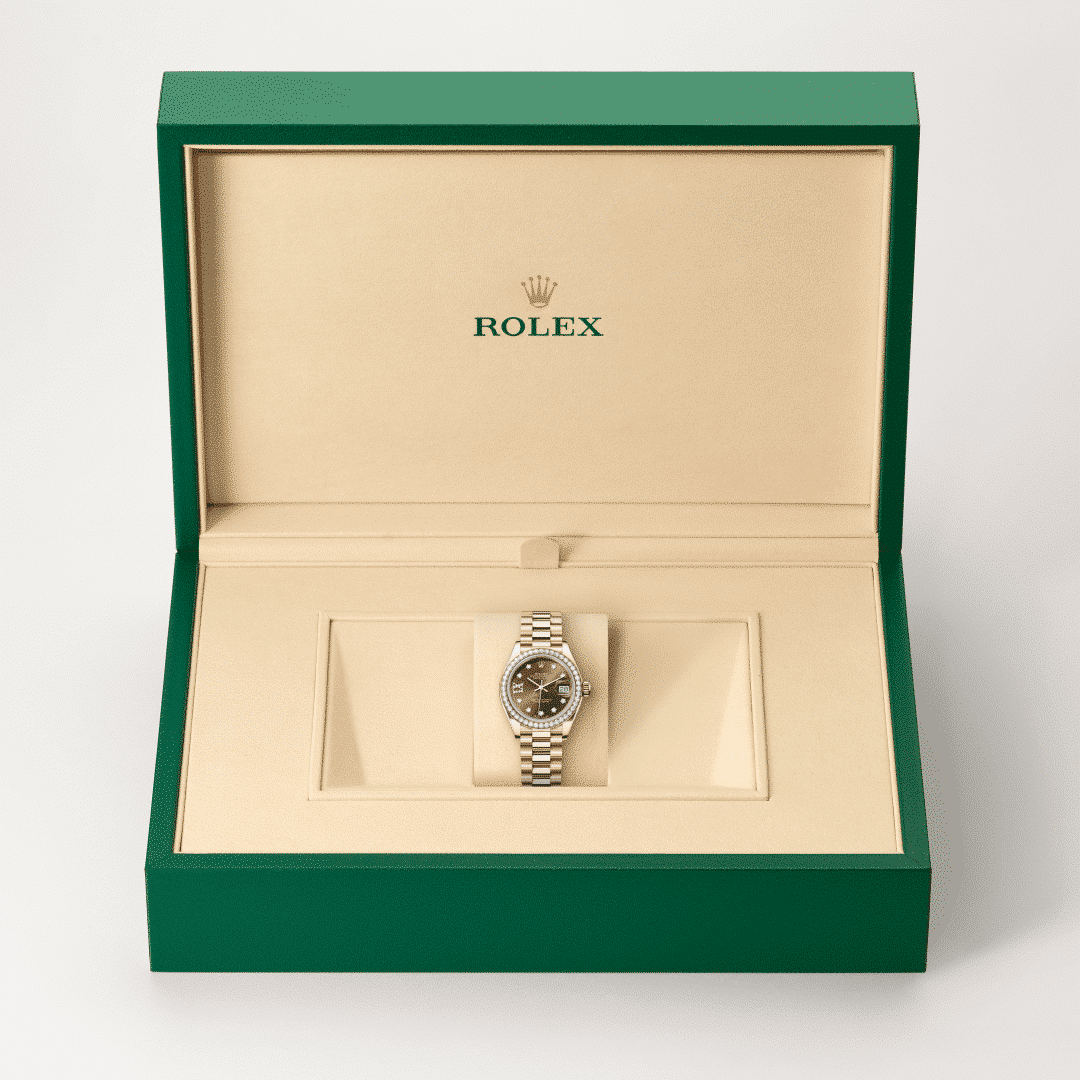 Rolex Lady-Datejust in 18 Karat Everose-Gold mit Diamanten, M279135RBR-0001 – Juwelier Weinmayr – Galerie 2