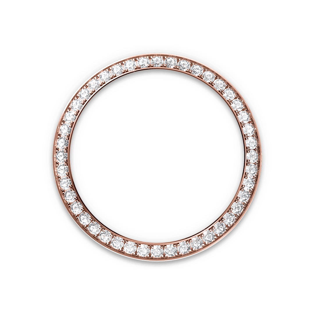 Rolex Lady-Datejust in 18 Karat Everose-Gold mit Diamanten, M279135RBR-0001 – Juwelier Weinmayr – Diamantbesetzte Lünette