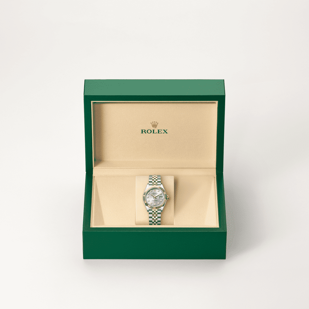 Rolex Lady-Datejust in Edelstahl Oystersteel und Gelbgold mit Diamanten, M279173-0007 – Juwelier Weinmayr – Galerie 2
