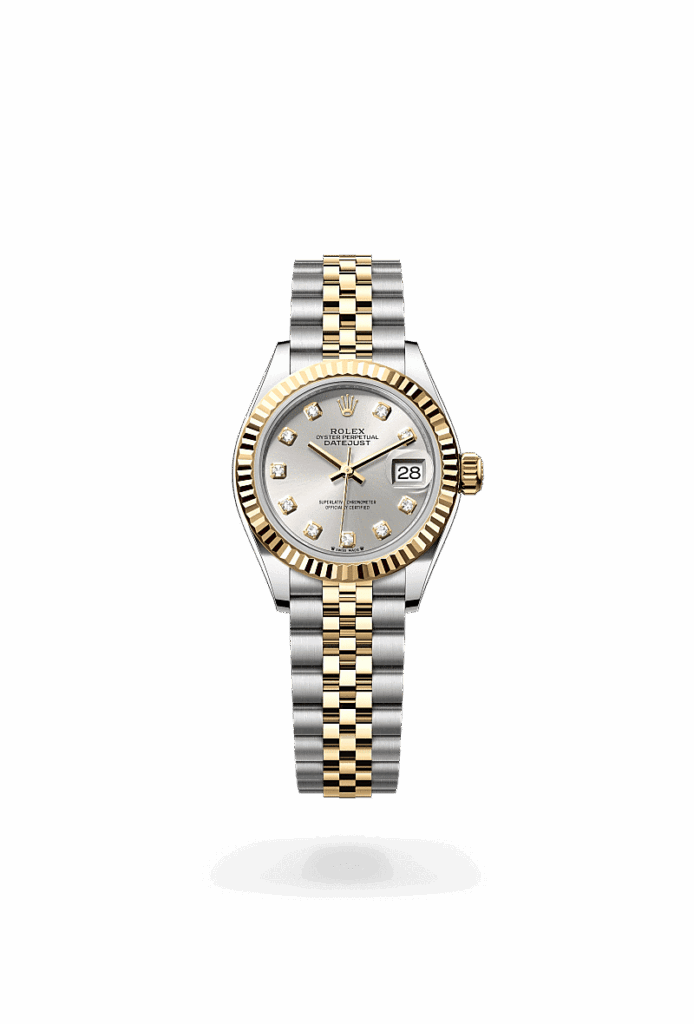 Rolex Lady-Datejust in Edelstahl Oystersteel und Gelbgold mit Diamanten, M279173-0007 – Juwelier Weinmayr
