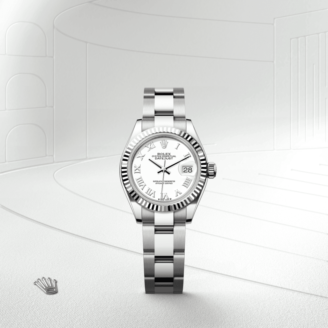 Rolex Lady-Datejust in Edelstahl Oystersteel und Weißgold, M279174-0020 – Juwelier Weinmayr – Galerie 1