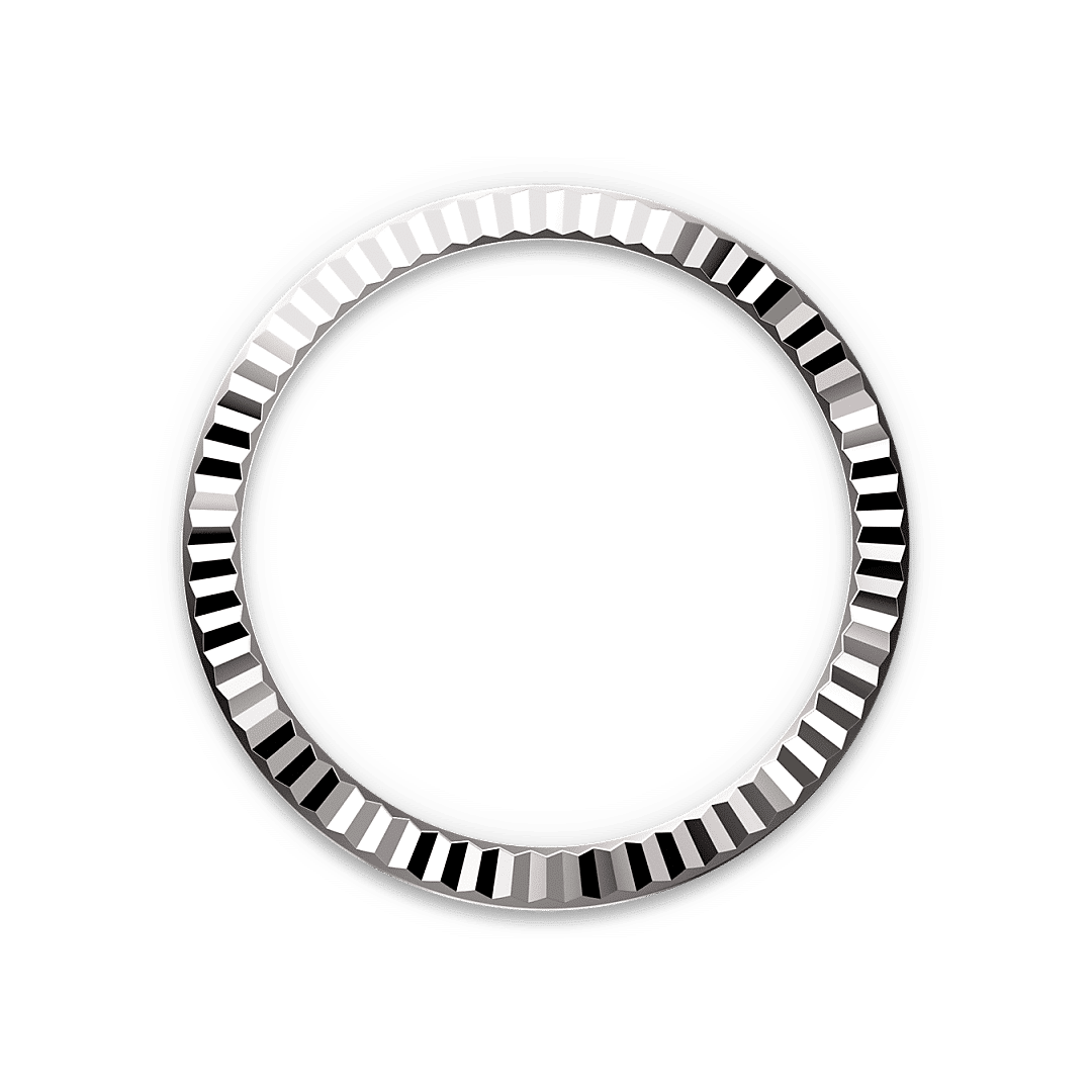 Rolex Lady-Datejust in Edelstahl Oystersteel und Weißgold, M279174-0020 – Juwelier Weinmayr – Geriffelte Lünette