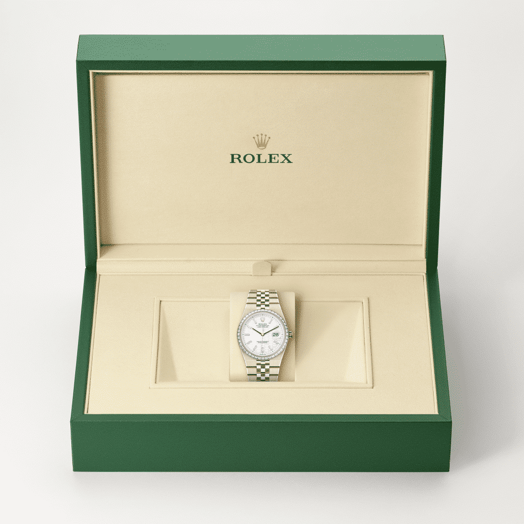 Rolex Land-Dweller 36 in 18 Karat Everose-Gold mit Diamanten, M127285TBR-0002 – Juwelier Weinmayr – Galerie 2