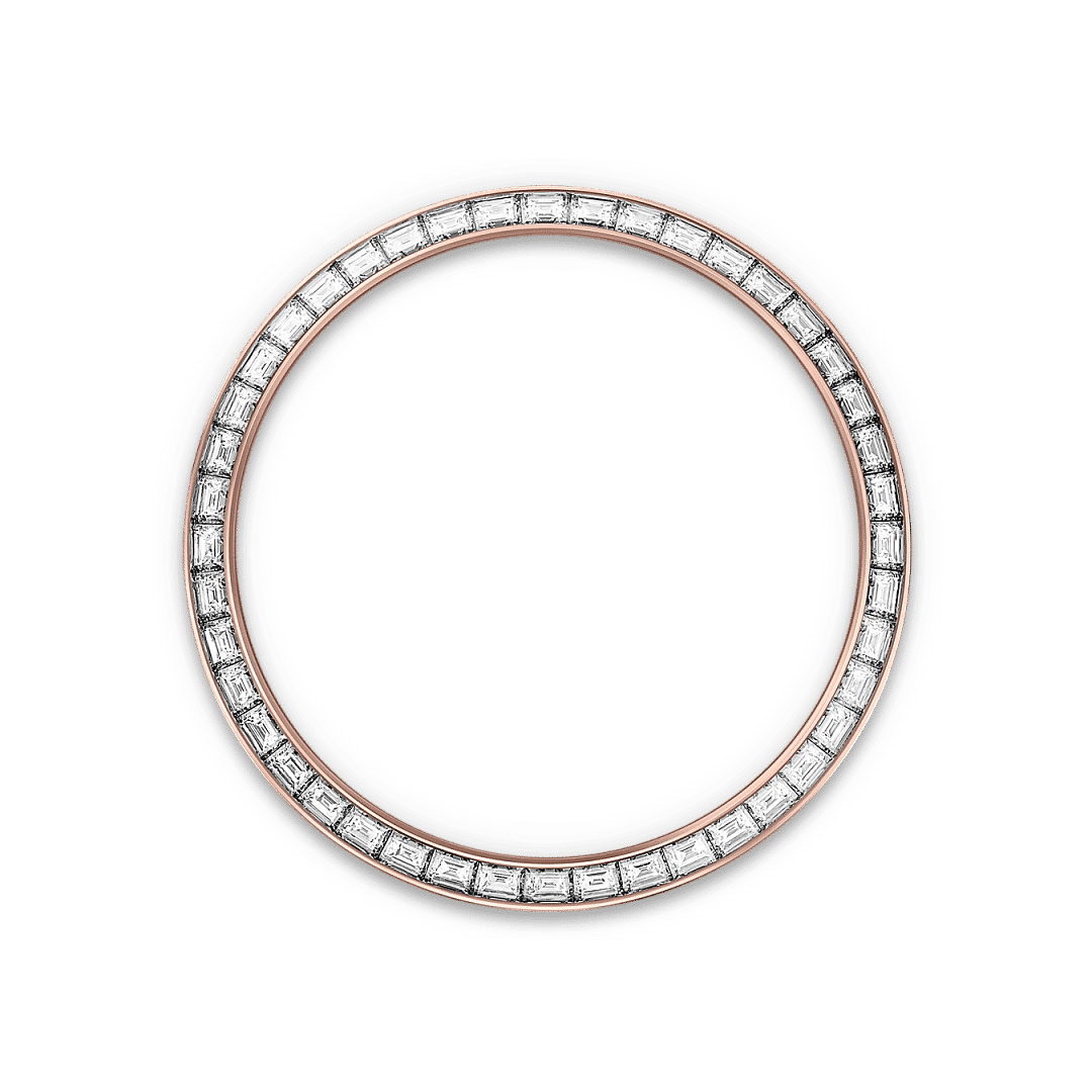 Rolex Land-Dweller 36 in 18 Karat Everose-Gold mit Diamanten, M127285TBR-0002 – Juwelier Weinmayr – Diamantbesetzte Lünette