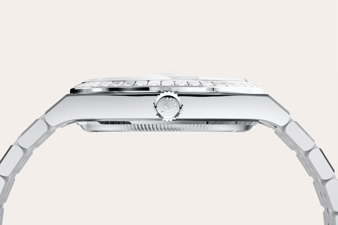 Rolex Land-Dweller 36 in Platin mit Diamanten, M127286TBR-0001 – Juwelier Weinmayr – Platin