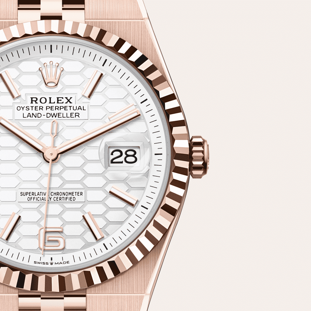 Rolex Land-Dweller 40 in 18 Karat Everose-Gold, M127335-0001 – Juwelier Weinmayr – Galerie 3
