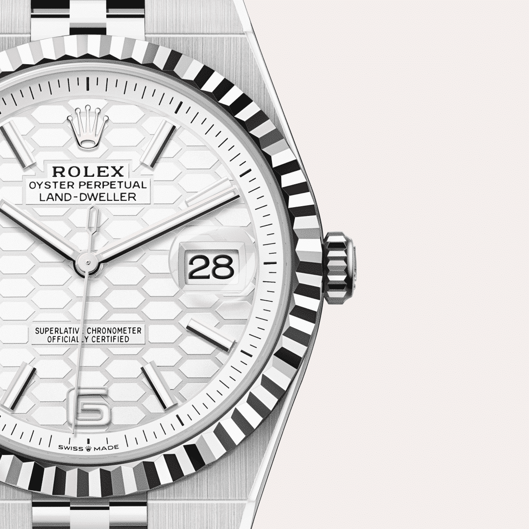 Rolex Land-Dweller 40 in Edelstahl Oystersteel und Weißgold, M127334-0001 – Juwelier Weinmayr – Galerie 3