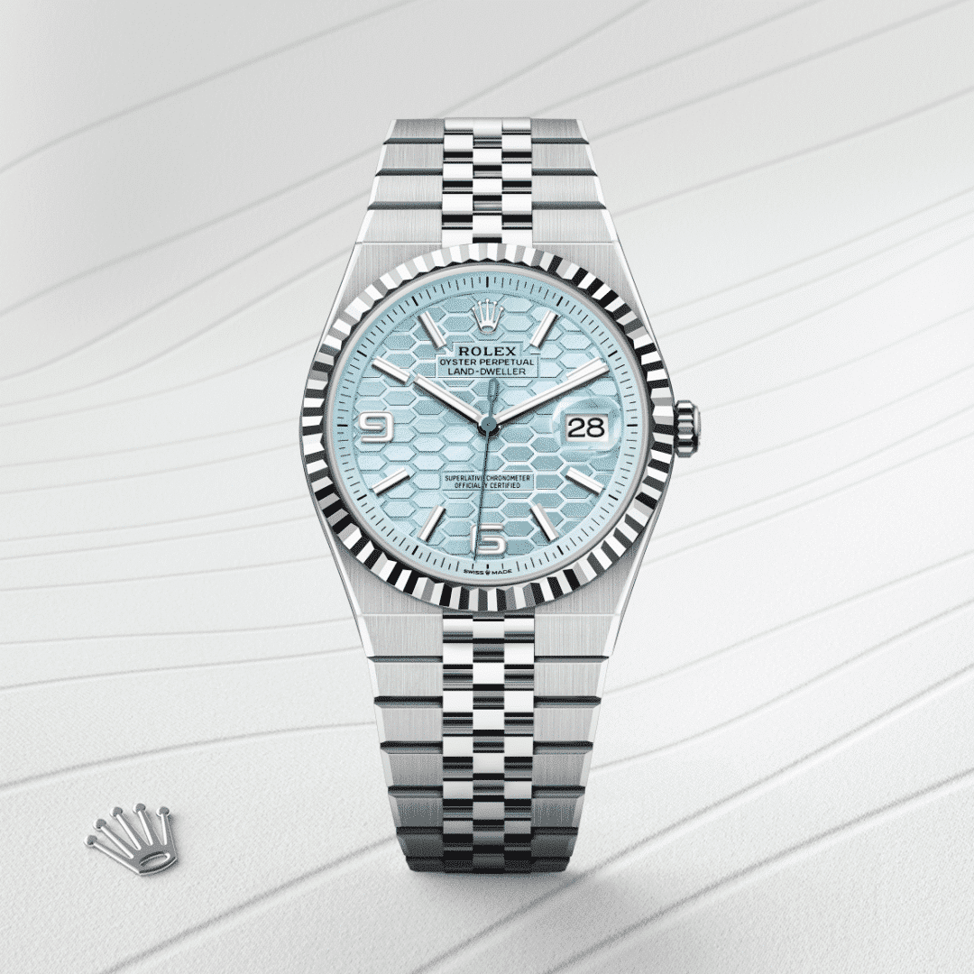 Rolex Land-Dweller 40 in Platin, M127336-0001 – Juwelier Weinmayr – Galerie 1