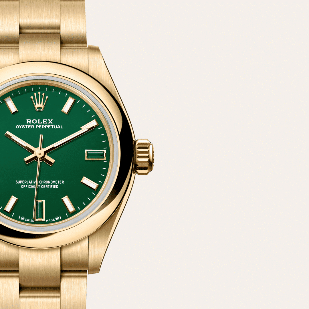 Rolex Oyster Perpetual 28 in 18 Karat Gelbgold, M276208-0002 – Juwelier Weinmayr – Galerie 3