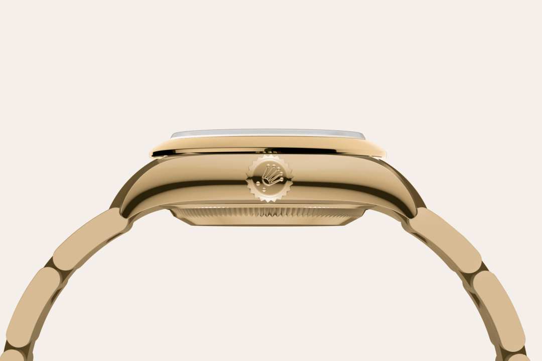 Rolex Oyster Perpetual 28 in 18 Karat Gelbgold, M276208-0002 – Juwelier Weinmayr – 18 Karat Gelbgold