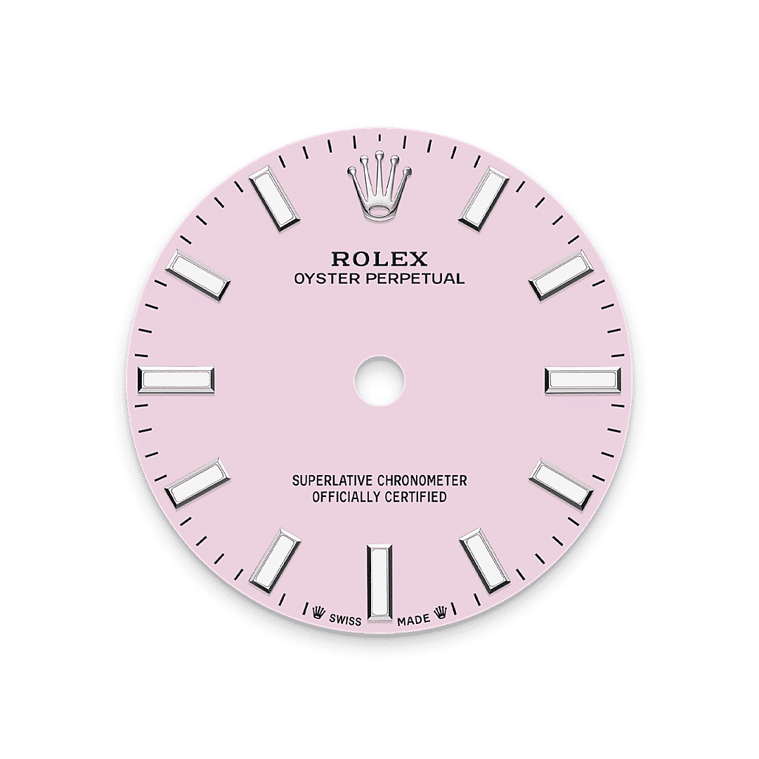 Rolex Oyster Perpetual 28 in Edelstahl Oystersteel, M276200-0009 – Juwelier Weinmayr – Zifferblatt in Candy pink