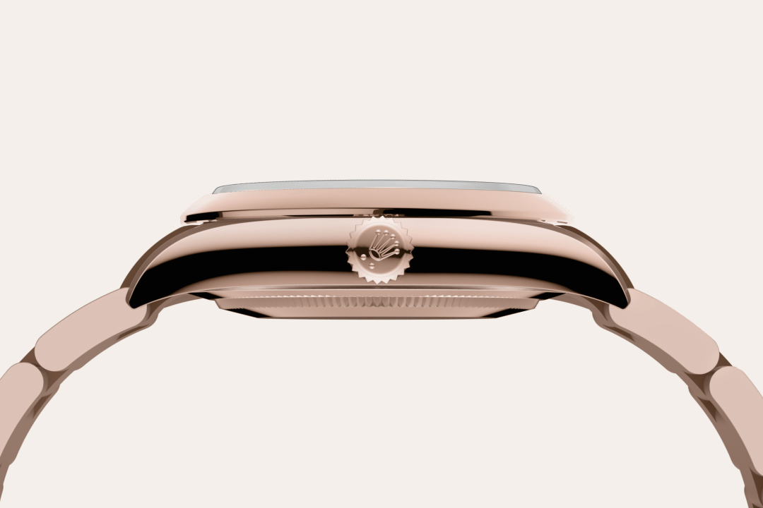 Rolex Oyster Perpetual 34 in 18 Karat Everose-Gold, M124205-0002 – Juwelier Weinmayr – 18 Karat Everose-Gold