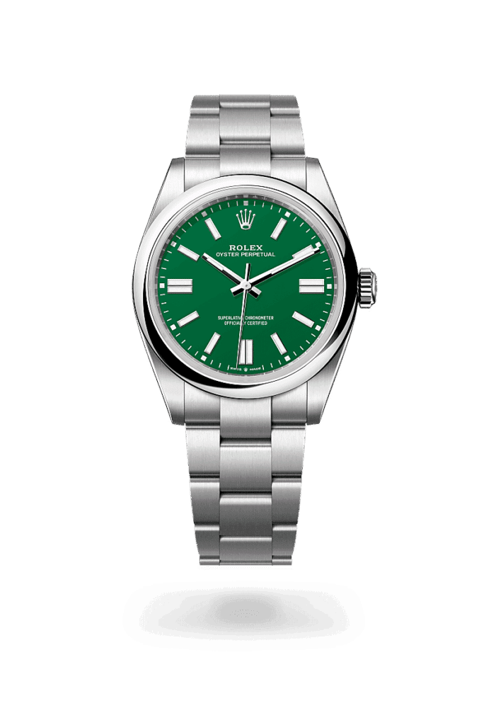Rolex Oyster Perpetual 41 in Edelstahl Oystersteel, M134300-0004 – Juwelier Weinmayr