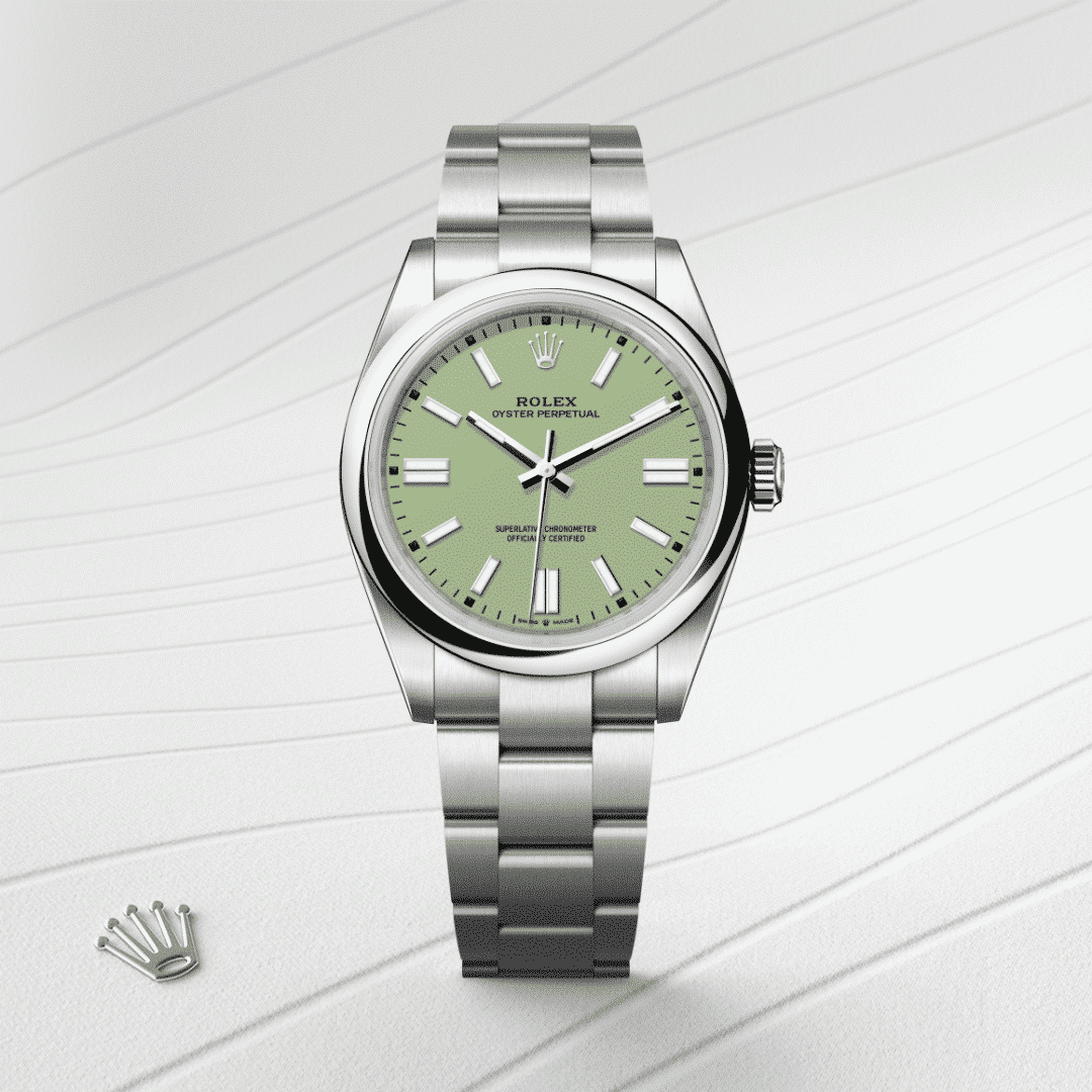 Rolex Oyster Perpetual 41 in Edelstahl Oystersteel, M134300-0006 – Juwelier Weinmayr – Galerie 1